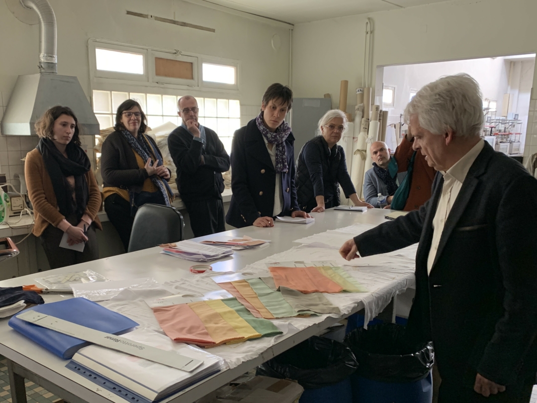 Visite France Teinture - Journée écosystème chanvre textile